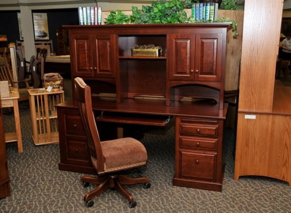 Desk 060 The Amish Connection Solid Wood Furniture Albuquerque